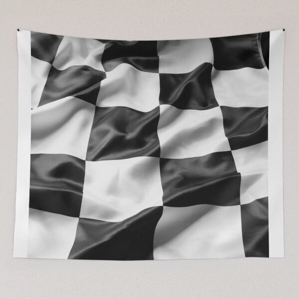 Item preview, Checkered Flag in 3D First to the Chequered Flag  designed and sold by Abstractdiva.