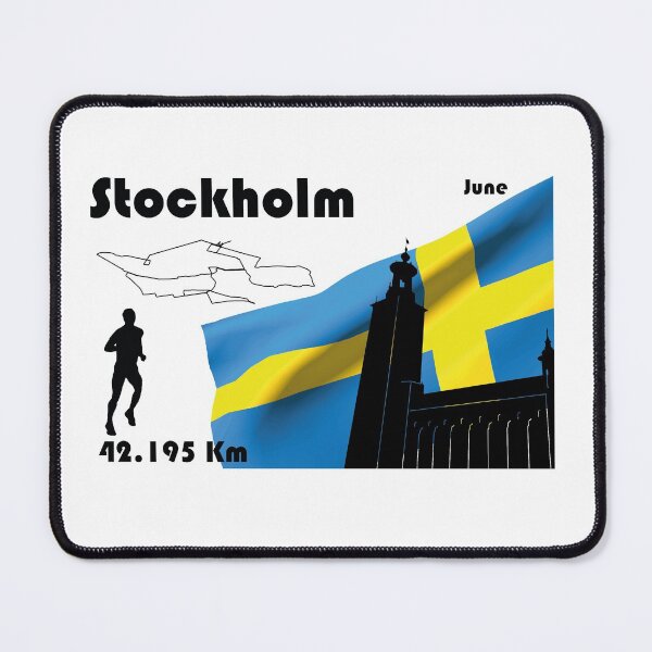 Item preview, Stockholm marathon designed and sold by C-Tiny-Factory.