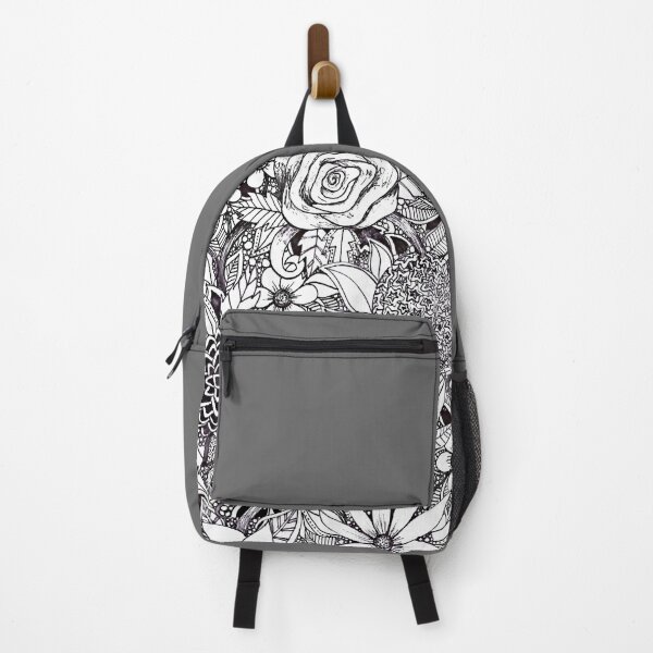 Item preview, Floral black and white design designed and sold by Charlotte Weaver.