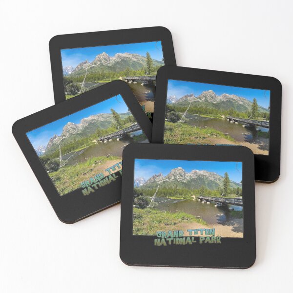 Item preview, Wyoming State Outline (Grand Teton National Park) designed and sold by gorff.