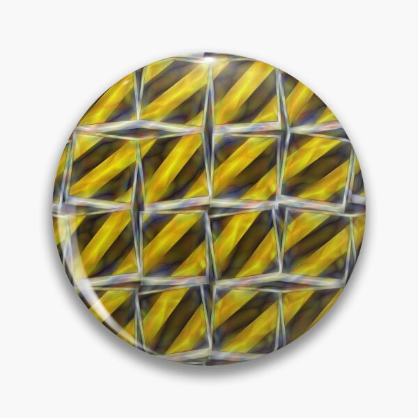 Item preview, 36 yellow and black striped cubes in a mosaic designed and sold by mister-john.