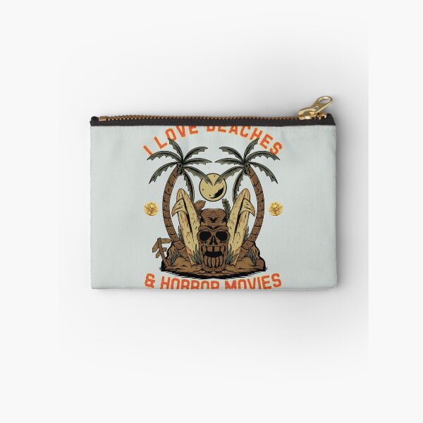 Item preview, I love beaches and horror movies designed and sold by SidTastic .