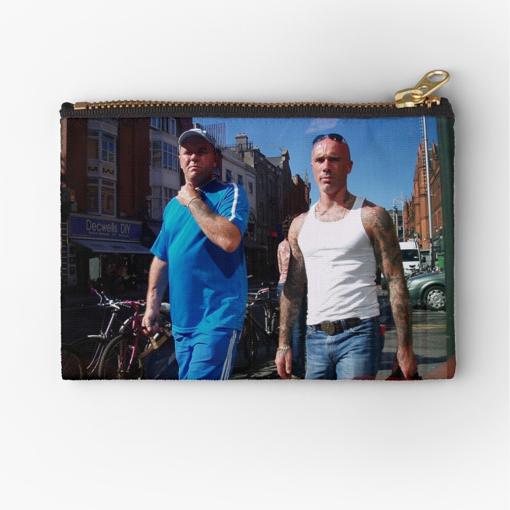 Shopping in Dublin Zipper Pouch