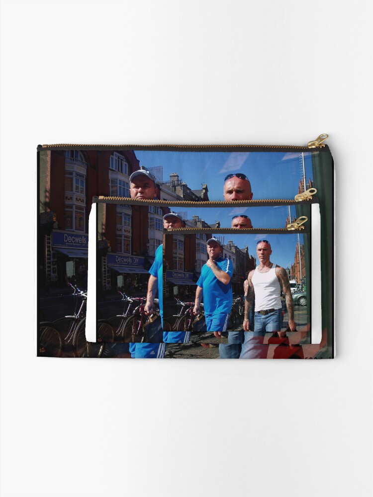 Alternate view of Shopping in Dublin Zipper Pouch