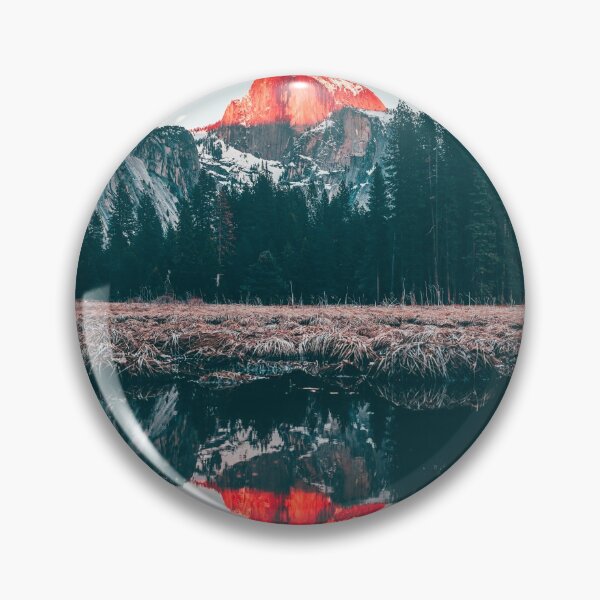 Item preview, Lake With Mountain - Moody Dark Snowy  designed and sold by Hassan  Adnan.