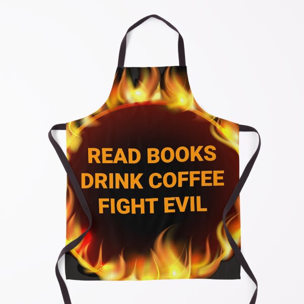 Item preview, Read Books Drink Coffee Fight Evil designed and sold by Dreaming-Anmi.