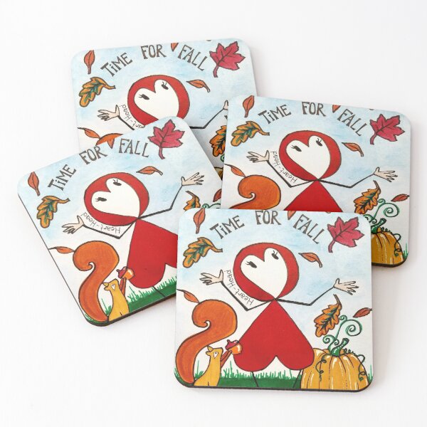 Item preview, Time For Fall Heart-Head  designed and sold by Heather Labbe.