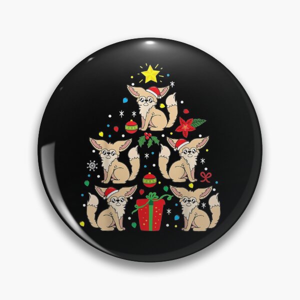 Artikelvorschau, Fennec Weihnachts-Orna-Baum-Geschenk entworfen und verkauft von donnagia.