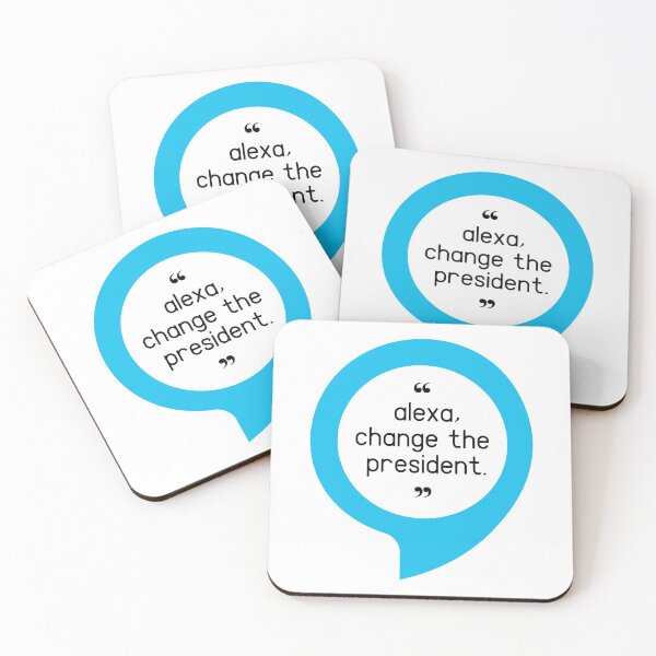 Item preview, alexa, change the president designed and sold by KucingLucu.