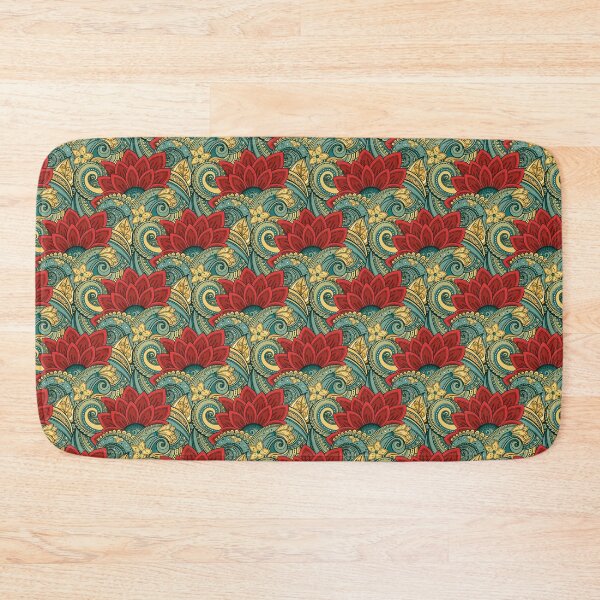 Item preview, Paisley Print with Vintage Floral Motifs designed and sold by lissantee.