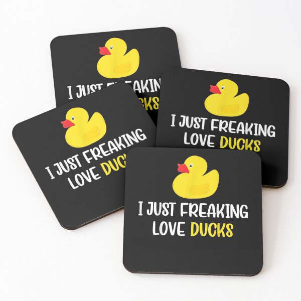 Item preview,  Just Freaking Love Ducks Rubber Duck designed and sold by donnagia.