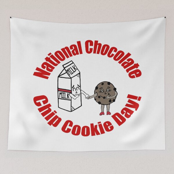 Item preview, National Chocolate Chip Cookie Day! designed and sold by blakcirclegirl.