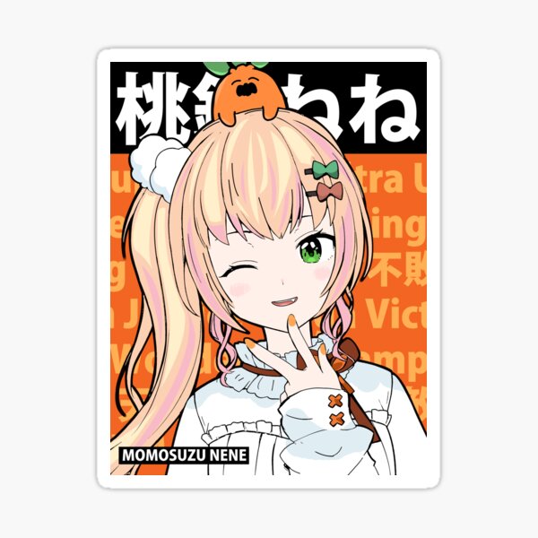 Vista previa del artículo con la obra «Hololive Momosuzu Nene Super Nenechi», diseñado y vendido por UDTee.
