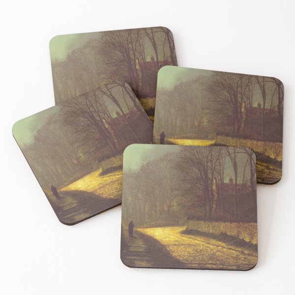 Item preview, John Atkinson Grimshaw, Lovers designed and sold by Art Outlaws.