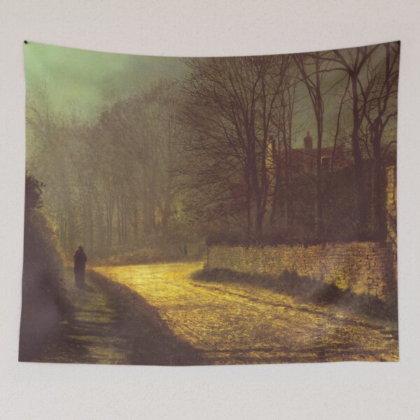Item preview, John Atkinson Grimshaw, Lovers designed and sold by Art Outlaws.