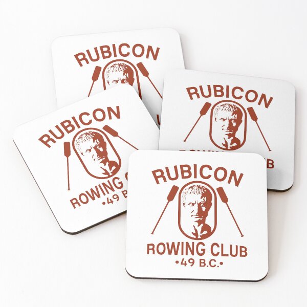 Artikelvorschau, Rubicon Ruderclub T-Shirt Julius Caesar Funny entworfen und verkauft von GaiusCatullus.