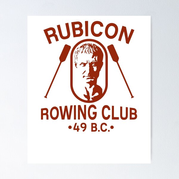 Item preview, Rubicon Rowing Club T-shirt Julius Caesar Funny designed and sold by GaiusCatullus.