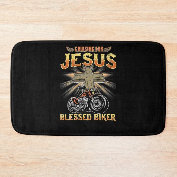 Item preview,  Christian Cruising Jesus Blessed Biker Motorcycle designed and sold by donnagia.