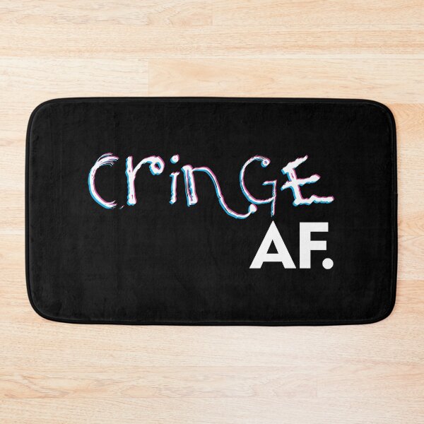 Item preview, The Cringe Is Real - Can Live Without The Awkward Cringy Moments In Our Life - Cringe AF designed and sold by crazycollective.