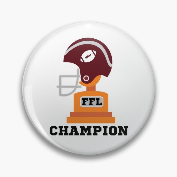 Item preview, FFL Champion (Black Text)- Fantasy Football Champion designed and sold by CaitU.