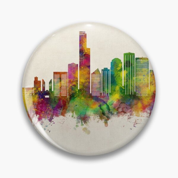 Item preview, Edmonton Canada Skyline designed and sold by ArtPrints.