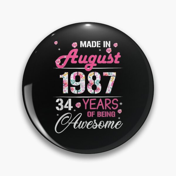 Item preview,  1987 August Girls Birthday Gift Years Made designed and sold by dianev79.