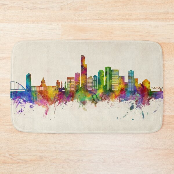 Item preview, Edmonton Canada Skyline designed and sold by ArtPrints.