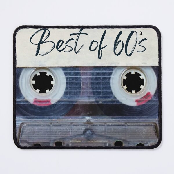Item preview, Best of 60s Music Songs Style Cassette Old School designed and sold by Thestarrysky.