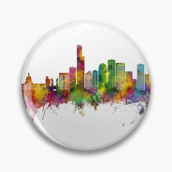 Item preview, Edmonton Canada Skyline designed and sold by ArtPrints.