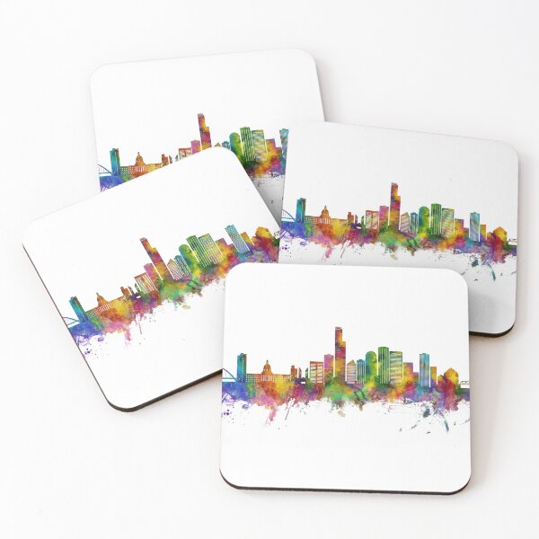 Item preview, Edmonton Canada Skyline designed and sold by ArtPrints.