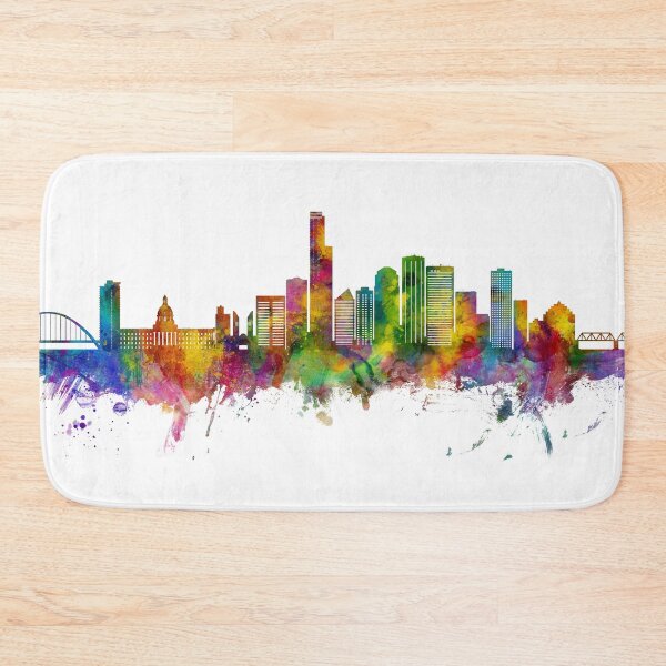 Item preview, Edmonton Canada Skyline designed and sold by ArtPrints.
