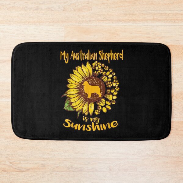 Item preview,  Australian Shepherd Sunshine Sunflower Lover designed and sold by dianev79.