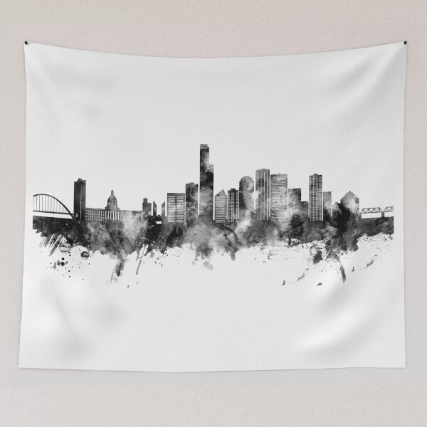 Item preview, Edmonton Canada Skyline designed and sold by ArtPrints.