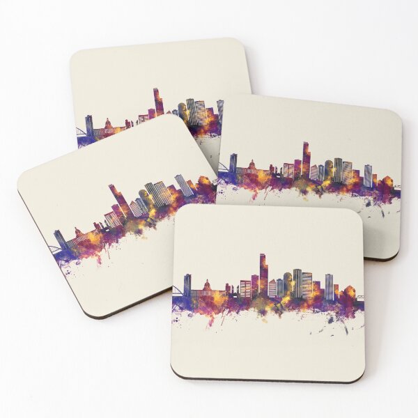 Item preview, Edmonton Canada Skyline designed and sold by ArtPrints.