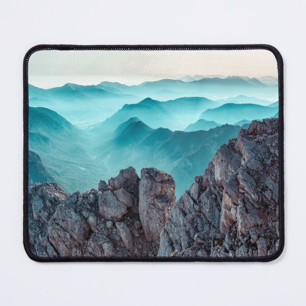 Item preview, Rocky Mountain Covered with Fog  designed and sold by Hassan  Adnan.