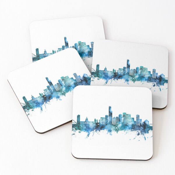 Item preview, Edmonton Canada Skyline designed and sold by ArtPrints.