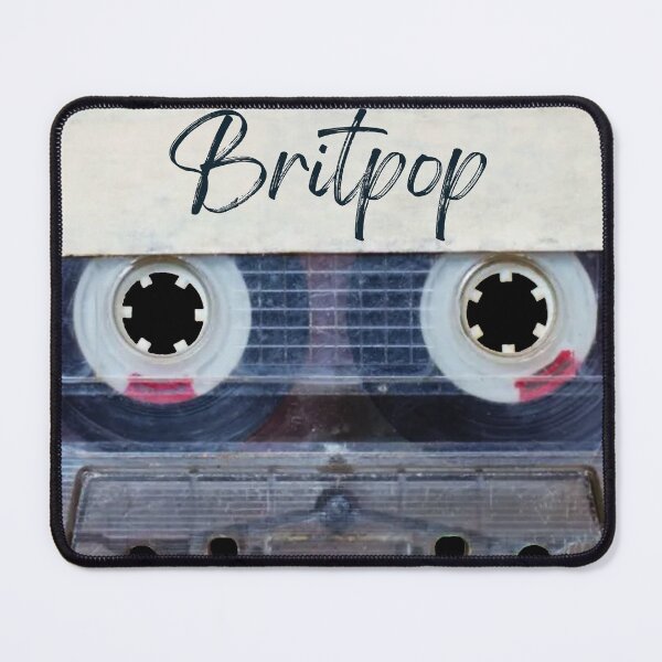 Item preview, Best of Britpop Music Songs Style Cassette Old School designed and sold by Thestarrysky.