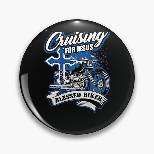 Item preview,  Christian Motorcycle Cross Blessed Biker Jesus designed and sold by dianev79.