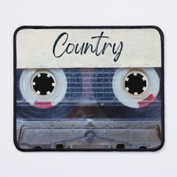 Item preview, Best of Country Music Songs Style Cassette Old School designed and sold by Thestarrysky.