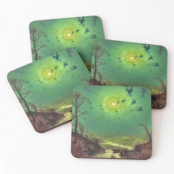 Item preview, John Atkinson Grimshaw: Moonlight, Wharfedale, 1871 designed and sold by Art Outlaws.