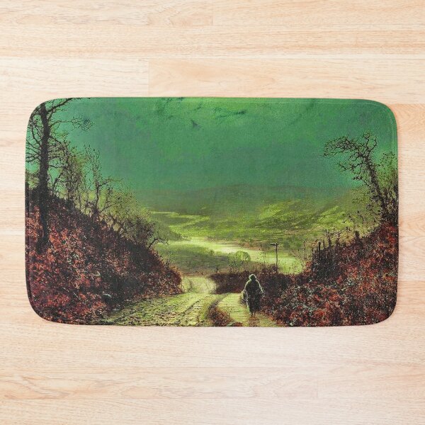Item preview, John Atkinson Grimshaw: Moonlight, Wharfedale, 1871 designed and sold by Art Outlaws.