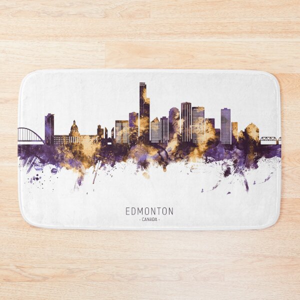 Item preview, Edmonton Canada Skyline designed and sold by ArtPrints.
