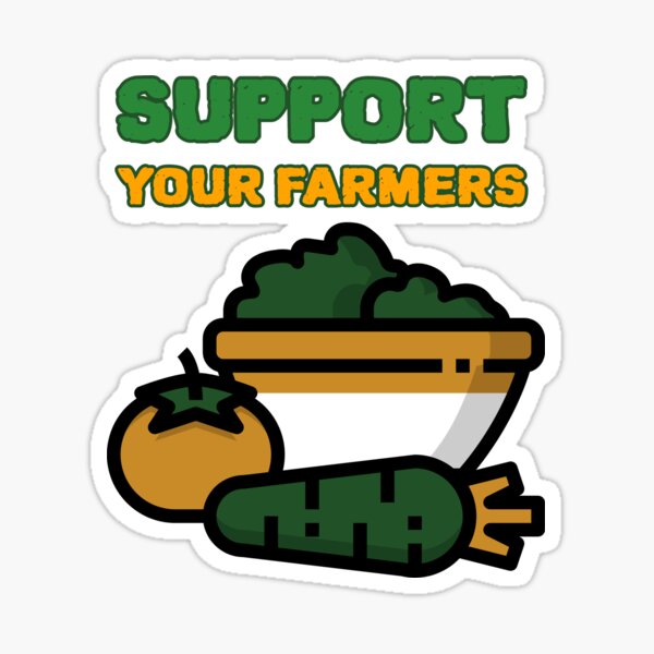 Vote with your dollars Sticker