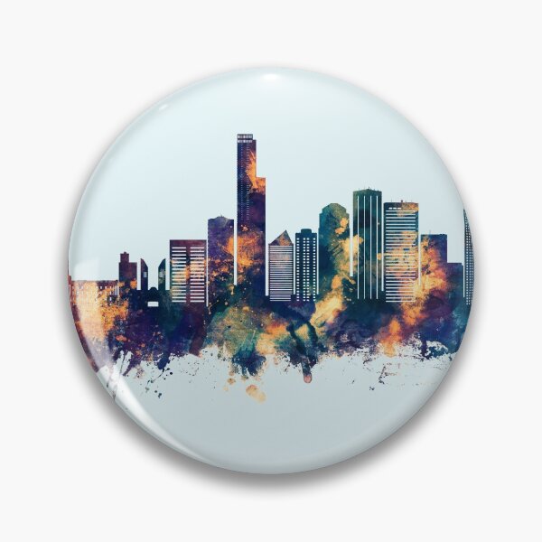 Item preview, Edmonton Canada Skyline designed and sold by ArtPrints.