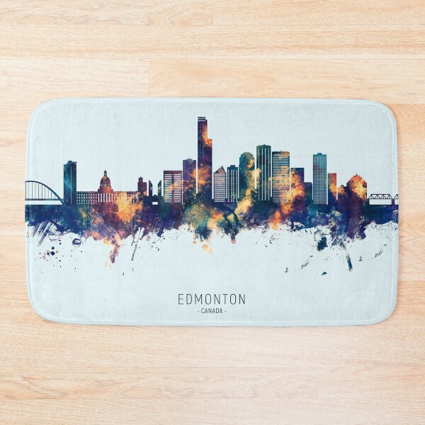 Item preview, Edmonton Canada Skyline designed and sold by ArtPrints.