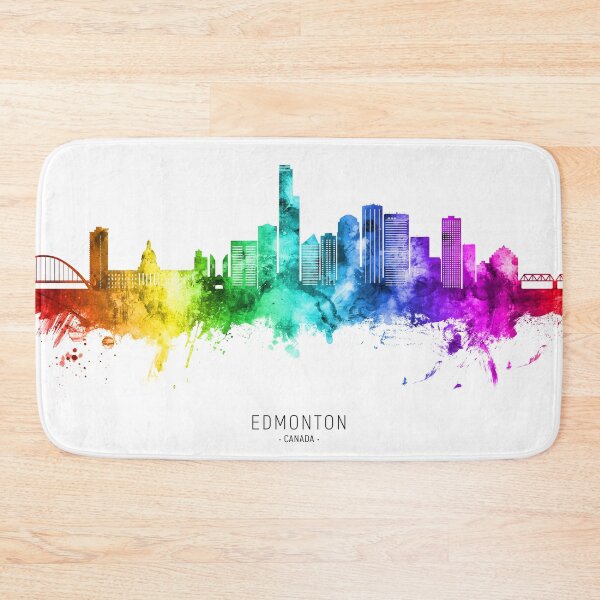Artikelvorschau, Edmonton Canada Skyline entworfen und verkauft von ArtPrints.