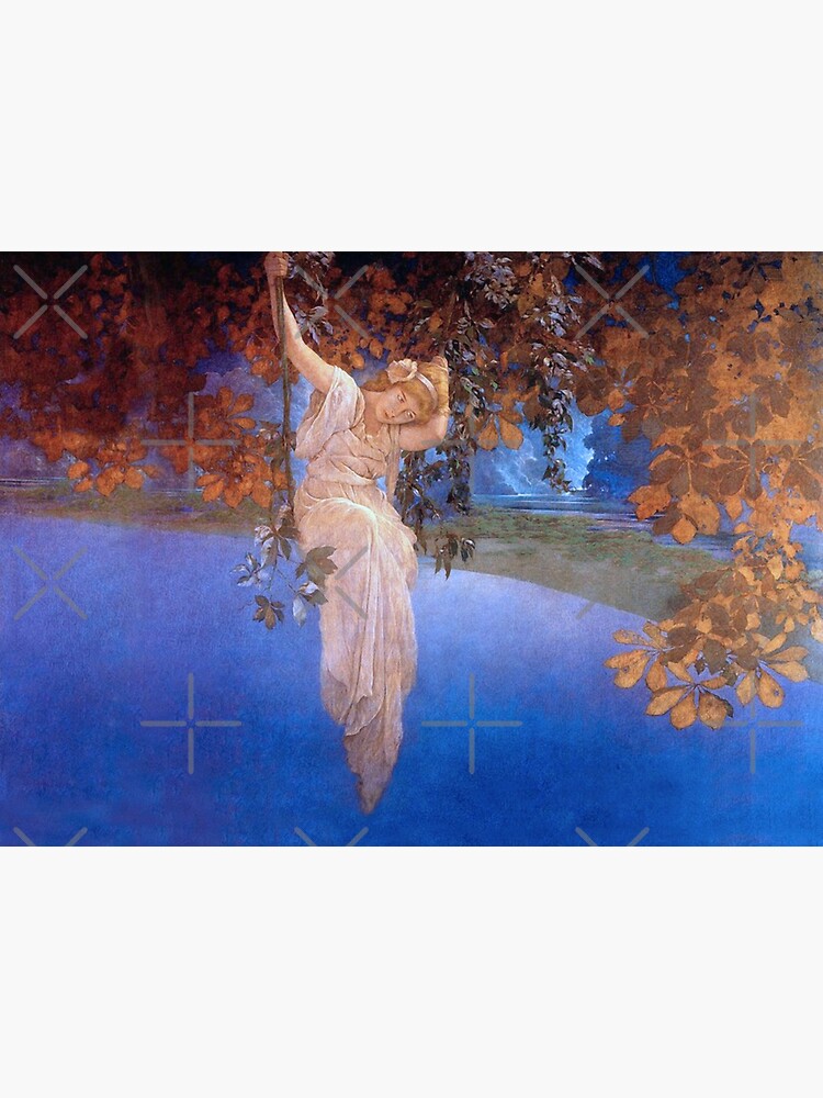 絵画 REVERIE 10 Maxfield Parrish. Reveries (another version)