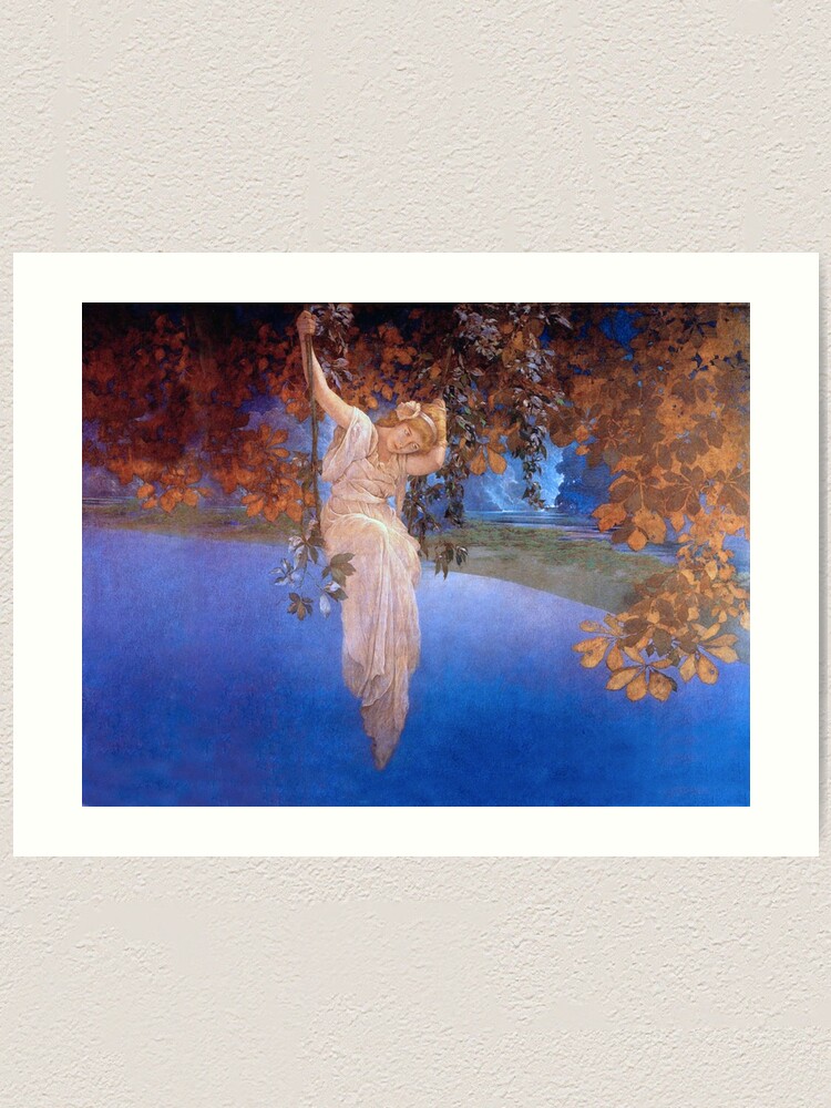Maxfield Parrish. Reveries (another version)