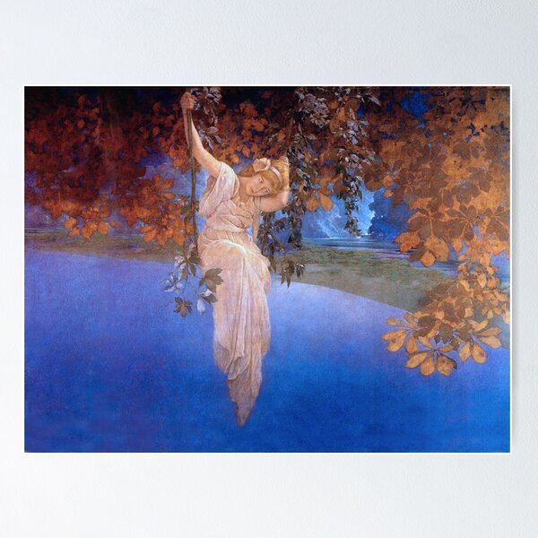 Maxfield Parrish. Reveries (another version)