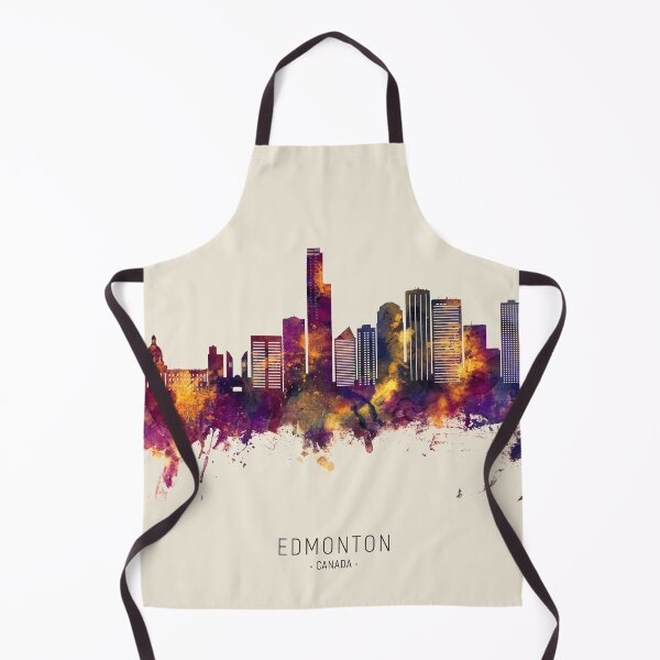 Item preview, Edmonton Canada Skyline designed and sold by ArtPrints.